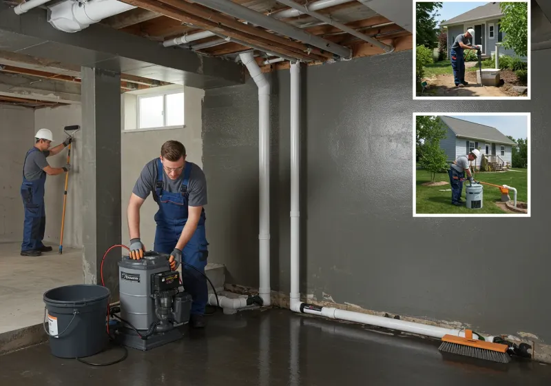 Basement Waterproofing and Flood Prevention process in Albany County, WY